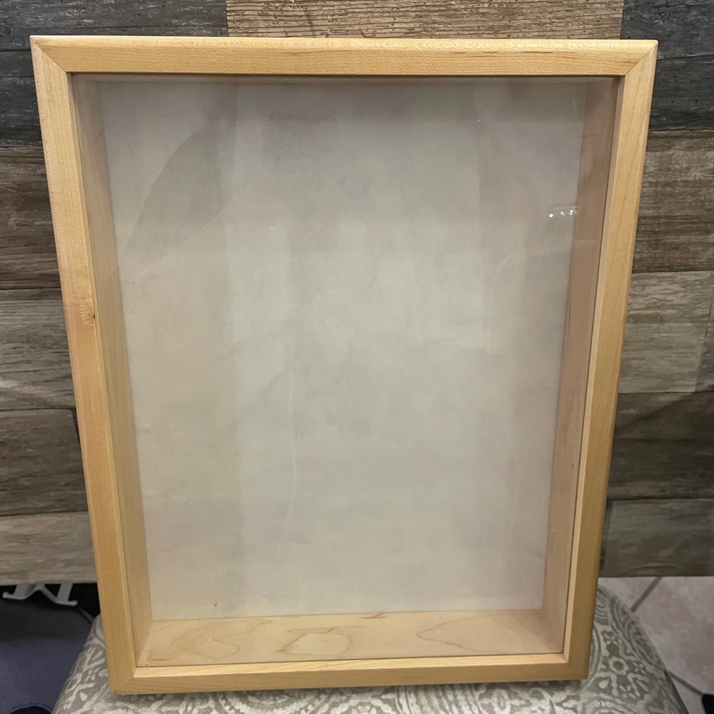 Vintage Imprints 11x14 Shadow Box Wood Display Frame Dayton Hudson Marshal Field